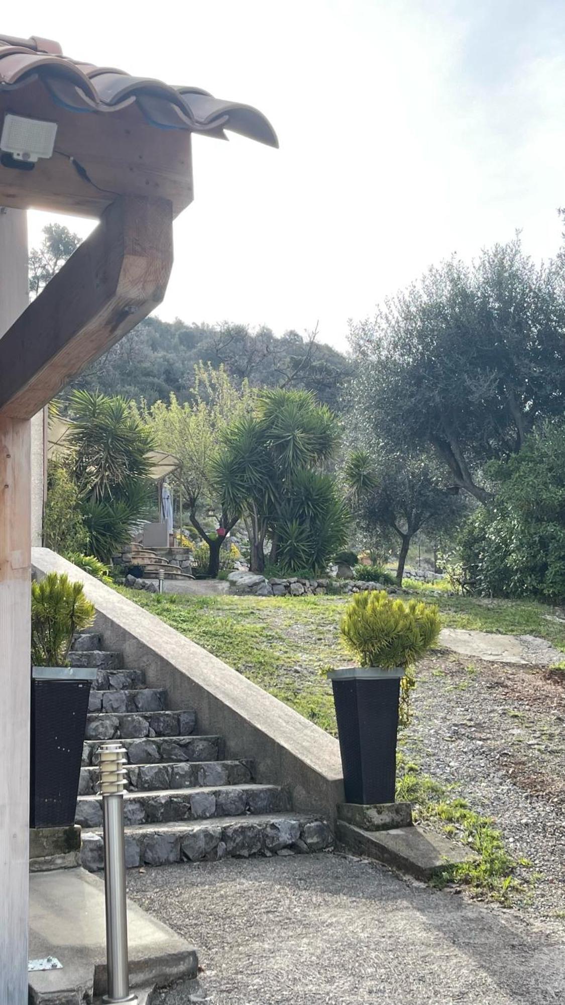 Rez De Jardin, Entre Mer Et Montagne Levens Exteriér fotografie
