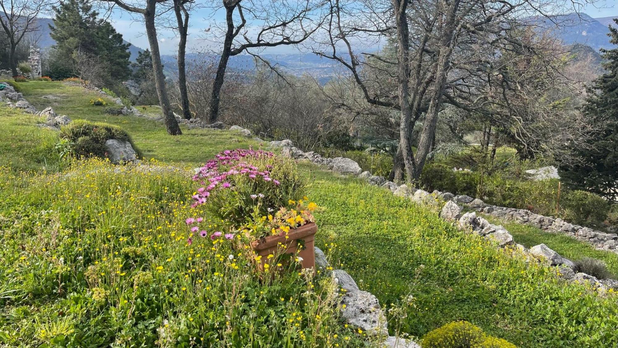 Rez De Jardin, Entre Mer Et Montagne Levens Exteriér fotografie